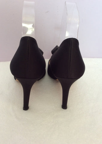 LK Bennett Black Satin Heels Size 6/39 - Whispers Dress Agency - Sold - 5