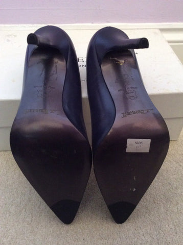 Brand New LK Bennett Purple 'Sapin' Heels Size 4/37 - Whispers Dress Agency - Sold - 6