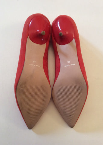 Brand New Carvela Coral Suede Kitten Heels Size 7/40 - Whispers Dress Agency - Sold - 3