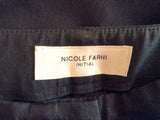 Nicole Farhi Black Wool Trousers Size 12 - Whispers Dress Agency - Sold - 3