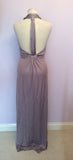 Temperley Mauve Long Evening Dress Size 10 - Whispers Dress Agency - Womens Dresses - 4