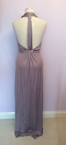 Temperley Mauve Long Evening Dress Size 10 - Whispers Dress Agency - Womens Dresses - 4
