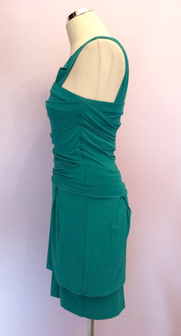 Gorgeous Couture Green Stretch Mini Dress Size S - Whispers Dress Agency - Womens Dresses - 2