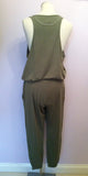 Brand New Paul Smith Khaki Green Jumpsuit Size XL - Whispers Dress Agency - Sold - 3