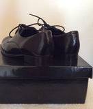 Asos Black Leather Lace Up Shoes Size 7 /40 - Whispers Dress Agency - Mens Formal Shoes - 3