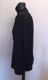 Daniel Hechter Black Pure Wool Tuxedo Suit Size 42S /36W /30L - Whispers Dress Agency - Sold - 3