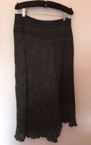 Sandwich Dark Grey Wool Jacket & Skirt Suit Size 38/40 UK 12 - Whispers Dress Agency - Sold - 5