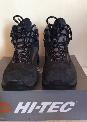 Hi Tec Navy,Grey & Charcoal Waterproof Walking Boots Size 7/40 - Whispers Dress Agency - Sold - 2
