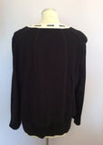 Basler Black & White Top & Matching Cardigan Size 18 - Whispers Dress Agency - Sold - 2