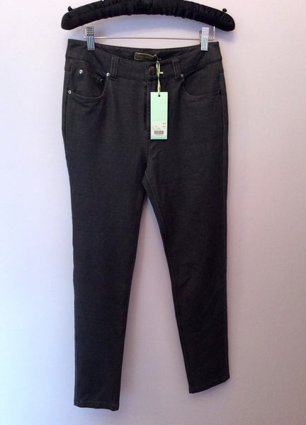 Brand New Mint Velvet Grey Compact Jeggings Size 12 - Whispers Dress Agency - Womens Trousers - 1