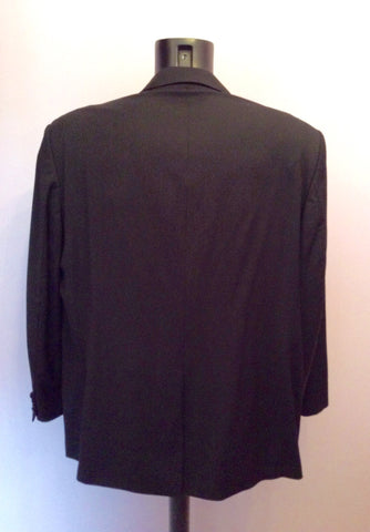 Marks & Spencer Italian Wool Black Tuxedo Suit Size 48/ 38W/ 29L - Whispers Dress Agency - Mens Suits & Tailoring - 3