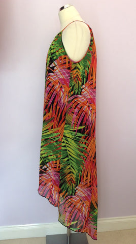 Cynthia Rowley Multi Coloured Floaty Print Dress Size 8 UK 12 - Whispers Dress Agency - Womens Dresses - 2