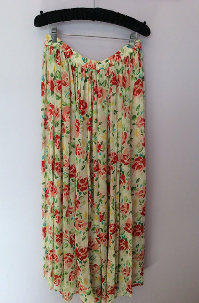 Jackpot By Carli Gry Floral Print Long Skirt Size 4 UK M/L - Whispers Dress Agency - Sold - 1