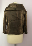 Minuet Bronze Bead & Sequin Top & Jacket Size 16/18 - Whispers Dress Agency - Womens Tops - 2
