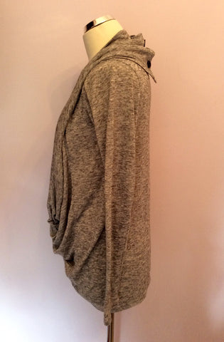 Religion Grey Cowl Neck Cardigan Size 10/S - Whispers Dress Agency - Sold - 2