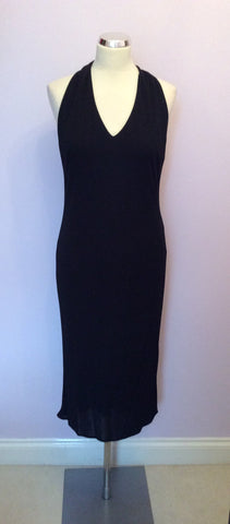 Joop Black Cut Out Back Cocktail Dress Size 40 UK 10/12 - Whispers Dress Agency - Womens Dresses - 1
