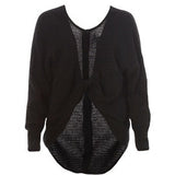 All Saints Black Ursula Twist Jumper Size XS/S - Whispers Dress Agency - Sold - 1