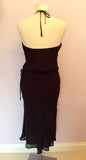 Coast Black Halterneck Dress Size 8 - Whispers Dress Agency - Womens Dresses - 3