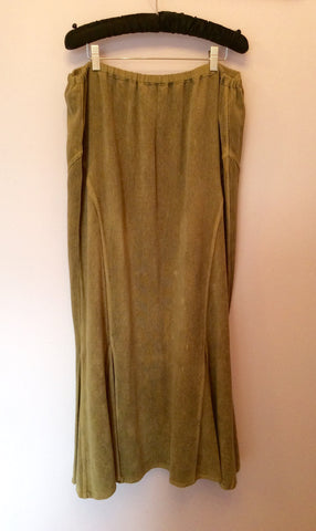 Sahara Dark Sand Jacket & Long Skirt Suit Size XL - Whispers Dress Agency - Sold - 7