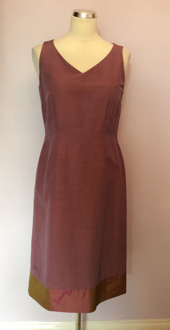 Laura Ashley Deep Dusky Pink Dress & Jacket Suit Size 10 - Whispers Dress Agency - Womens Suits & Tailoring - 5