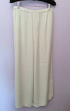 Sahara Ivory Elasticated Waist Trousers Size M - Whispers Dress Agency - Sold - 2