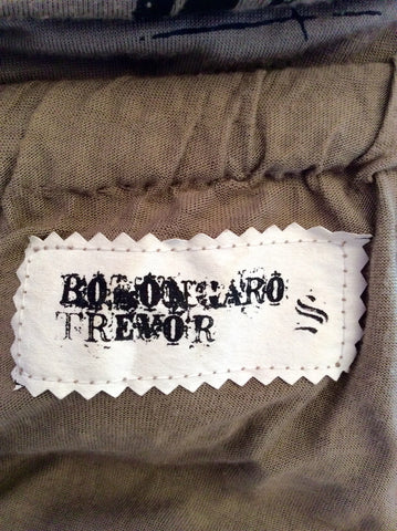 Bolongero Trevor Brown & Black Print Top Size S - Whispers Dress Agency - Sold - 3