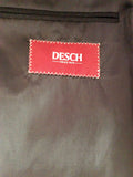 DESCH BLACK WOOL & CASHMERE SUIT JACKET SIZE 42R - Whispers Dress Agency - Mens Suits & Tailoring - 4