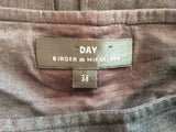 Day By Birger Et Mikkelsen Black Corsage Trim Skirt Size 38 UK 10 - Whispers Dress Agency - Womens Skirts - 4