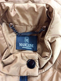 MADELEINE TAN BROWN QUILTED JACKET SIZE 12 - Whispers Dress Agency - Womens Coats & Jackets - 4