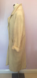 Vintage Jaeger Ivory Wool & Mohair Blend Coat Size 10 Fit Up To 16 - Whispers Dress Agency - Sold - 2