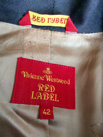 Vivienne Westwood Red Label Brown Wool Skirt Suit Size 42 UK 10 - Whispers Dress Agency - Sold - 7