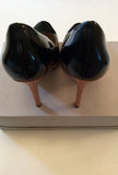 FRENCH CONNECTION BLACK LEATHER & TAN HEELS SIZE 7/40 - Whispers Dress Agency - Womens Heels - 4