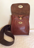 Mulberry Brown Leather Antony Cross Body Messenger Bag - Whispers Dress Agency - Sold - 6