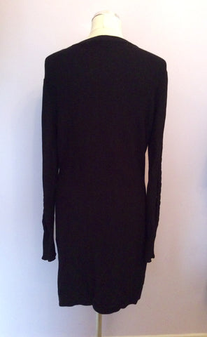 Star By Julien Macdonald Black Long Jumper Size 14 - Whispers Dress Agency - Womens Knitwear - 3