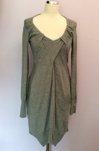 All Saints Grey Knit 'Symphony' Dress Size 10 - Whispers Dress Agency - Sold - 2