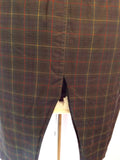 Vintage Jaeger Green Check Cotton Jacket Size S - Whispers Dress Agency - Womens Vintage - 8