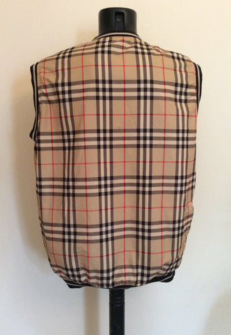 Burberry Golf Reversible Sleeveless Top Size XL - Whispers Dress Agency - Sold - 4