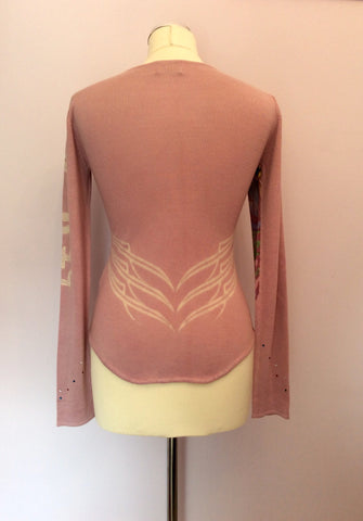 Von Dutch Print Silk, Cotton & Cashmere Print Jumper Size S - Whispers Dress Agency - Sold - 3