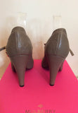 Mulberry Khaki / Olive Carter Character Leather Heels Size 7/40 - Whispers Dress Agency - Womens Heels - 6