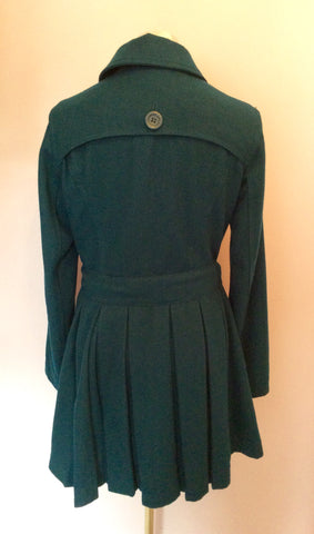 Only Teal Wool Blend Queen Coat Size M - Whispers Dress Agency - Womens Coats & Jackets - 2