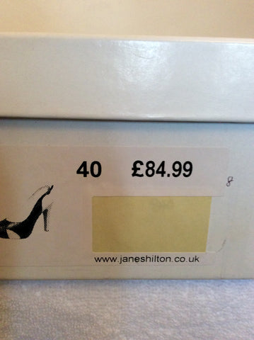 Jane Shilton Silver & White Leather Slingback Peeptoe Heels Size 7/40 - Whispers Dress Agency - Womens Heels - 6
