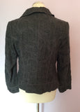 Sandwich Dark Grey Wool Jacket & Skirt Suit Size 38/40 UK 12 - Whispers Dress Agency - Sold - 3