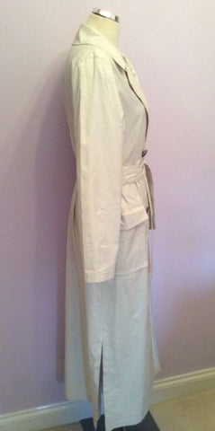 Loft Fashion Ivory Belted Mac Size 38 UK 10/12 - Whispers Dress Agency - Sold - 2
