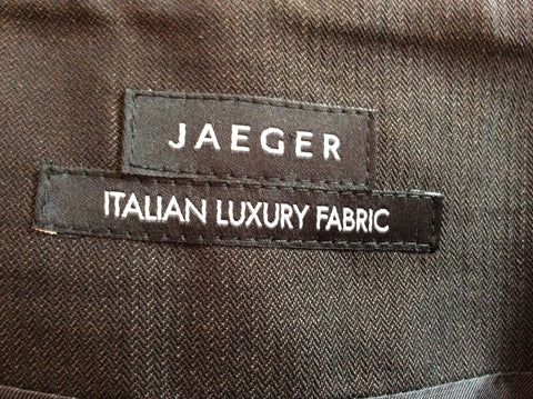 Jaeger Dark Brown Tie Belt Long Skirt Size 12 - Whispers Dress Agency - Womens Skirts - 3