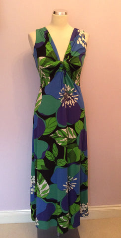 Phase Eight Floral Print Maxi Dress Size 12 - Whispers Dress Agency - Womens Dresses - 1