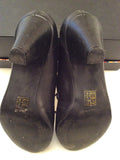 Faith Black Mary Jane Leather Heels Size 7/40 - Whispers Dress Agency - Sold - 5