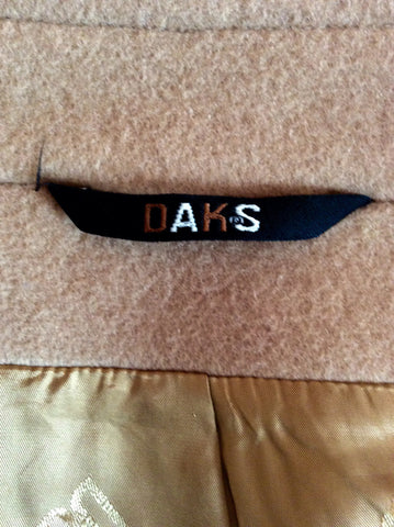 Daks Camel 100% Wool Jacket Size 42" UK 18 - Whispers Dress Agency - Womens Coats & Jackets - 4