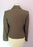 Marks & Spencer Taupe Trouser Suit Size 10/12 - Whispers Dress Agency - Sold - 3