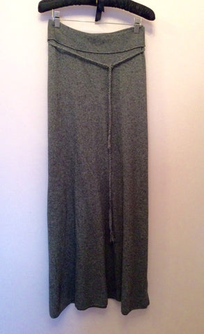 Brand New White Stuff Grey Knit Long Skirt Size 14 - Whispers Dress Agency - Sold