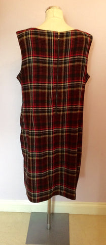 PHASE EIGHT CHECK PENCIL DRESS SIZE 20 - Whispers Dress Agency - Womens Dresses - 3